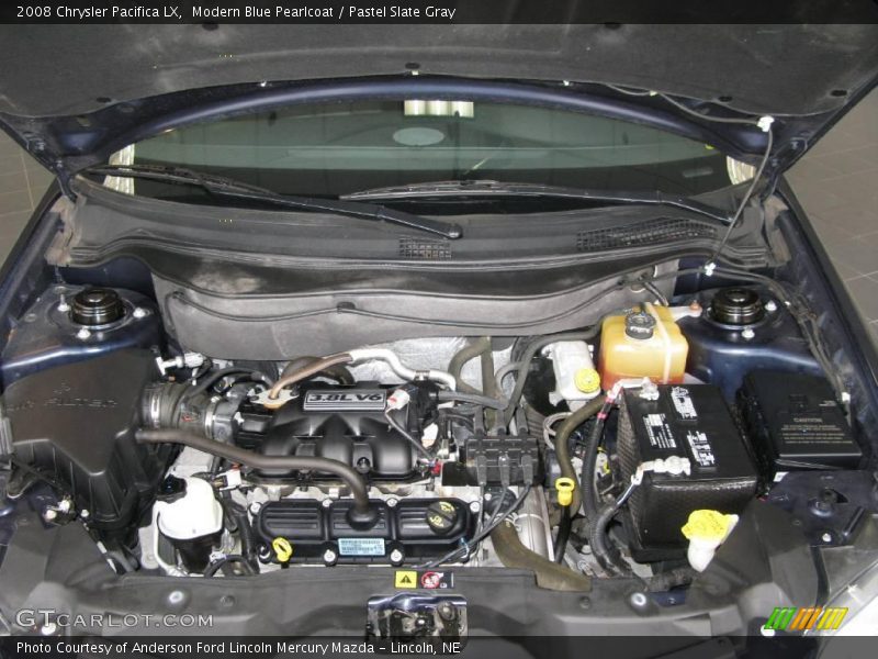 Modern Blue Pearlcoat / Pastel Slate Gray 2008 Chrysler Pacifica LX