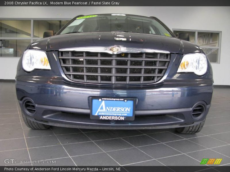 Modern Blue Pearlcoat / Pastel Slate Gray 2008 Chrysler Pacifica LX