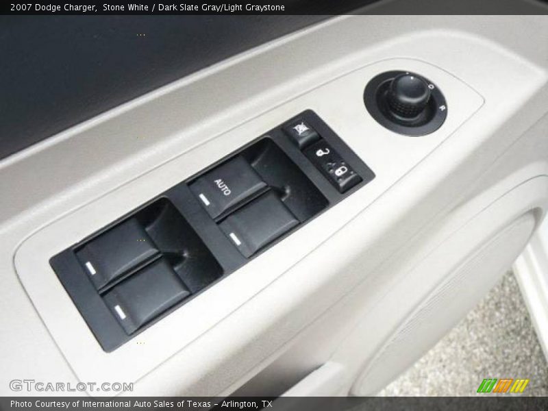 Stone White / Dark Slate Gray/Light Graystone 2007 Dodge Charger