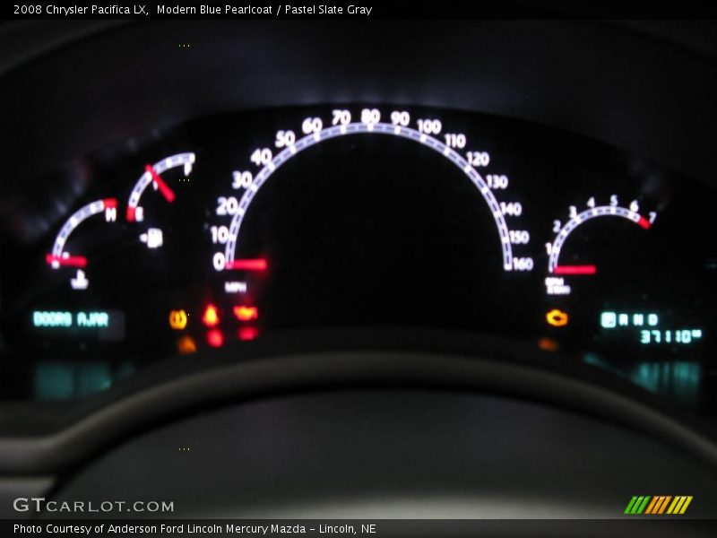 Modern Blue Pearlcoat / Pastel Slate Gray 2008 Chrysler Pacifica LX