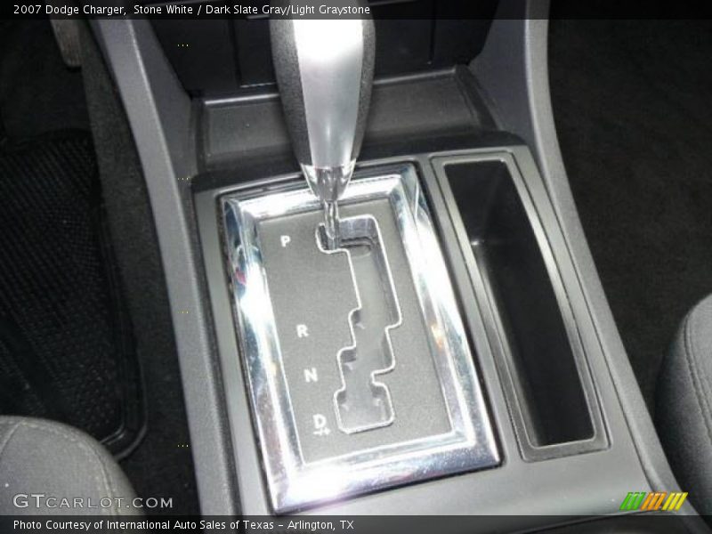 Stone White / Dark Slate Gray/Light Graystone 2007 Dodge Charger