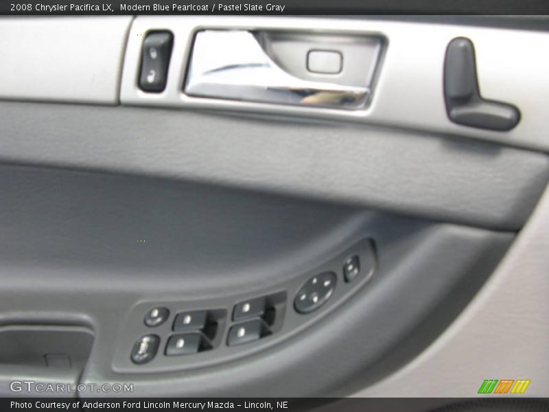Modern Blue Pearlcoat / Pastel Slate Gray 2008 Chrysler Pacifica LX