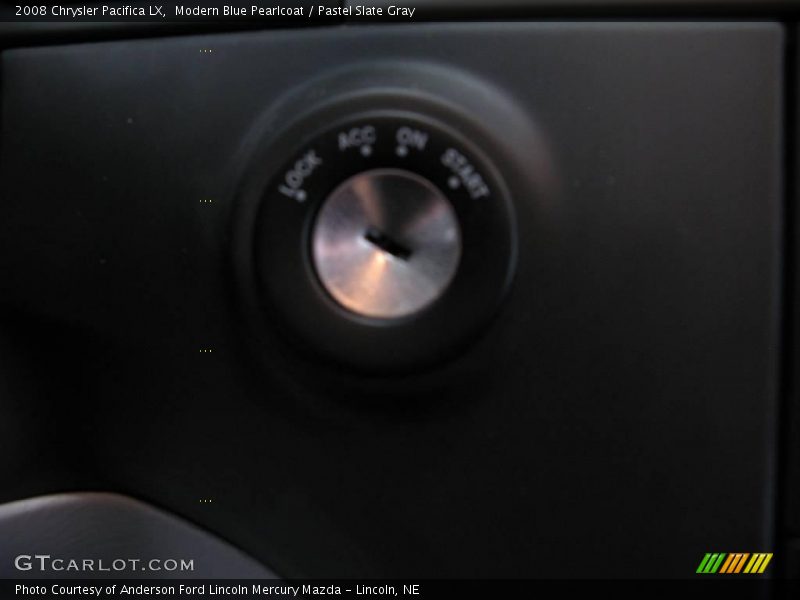 Modern Blue Pearlcoat / Pastel Slate Gray 2008 Chrysler Pacifica LX