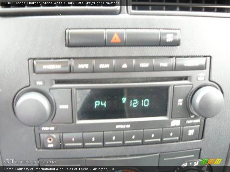 Stone White / Dark Slate Gray/Light Graystone 2007 Dodge Charger