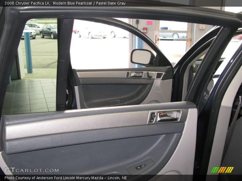 Modern Blue Pearlcoat / Pastel Slate Gray 2008 Chrysler Pacifica LX