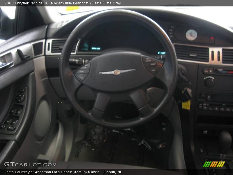 Modern Blue Pearlcoat / Pastel Slate Gray 2008 Chrysler Pacifica LX