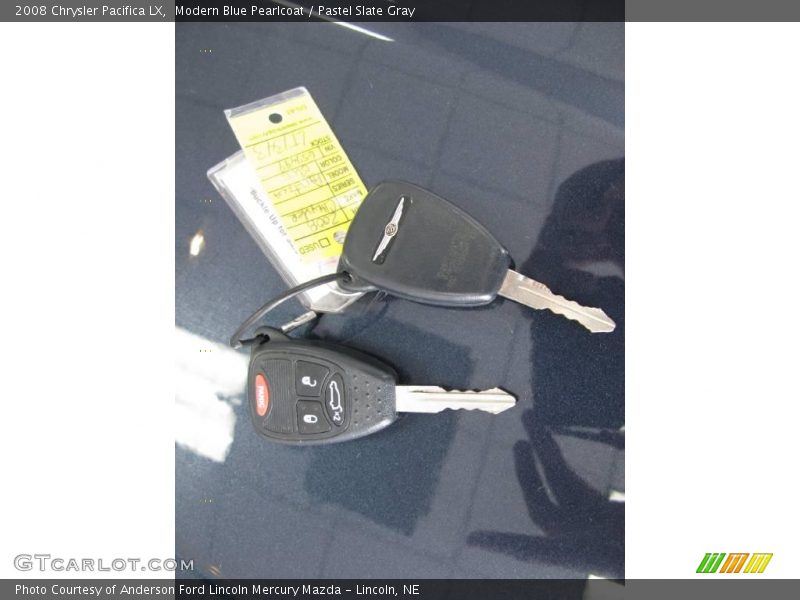 Modern Blue Pearlcoat / Pastel Slate Gray 2008 Chrysler Pacifica LX