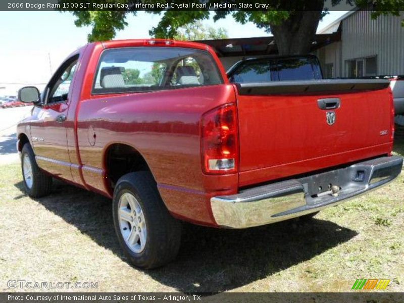 Inferno Red Crystal Pearl / Medium Slate Gray 2006 Dodge Ram 1500 SLT Regular Cab