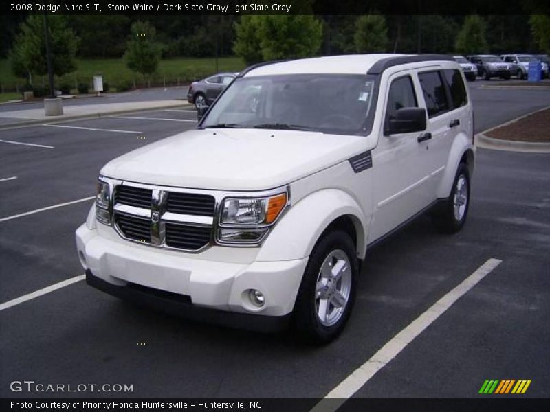 Stone White / Dark Slate Gray/Light Slate Gray 2008 Dodge Nitro SLT