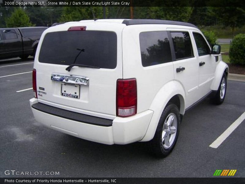 Stone White / Dark Slate Gray/Light Slate Gray 2008 Dodge Nitro SLT