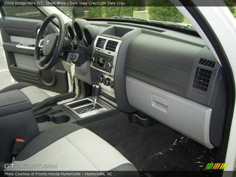 Stone White / Dark Slate Gray/Light Slate Gray 2008 Dodge Nitro SLT