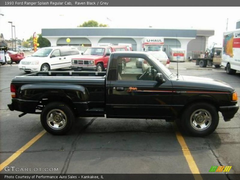 Raven Black / Grey 1993 Ford Ranger Splash Regular Cab