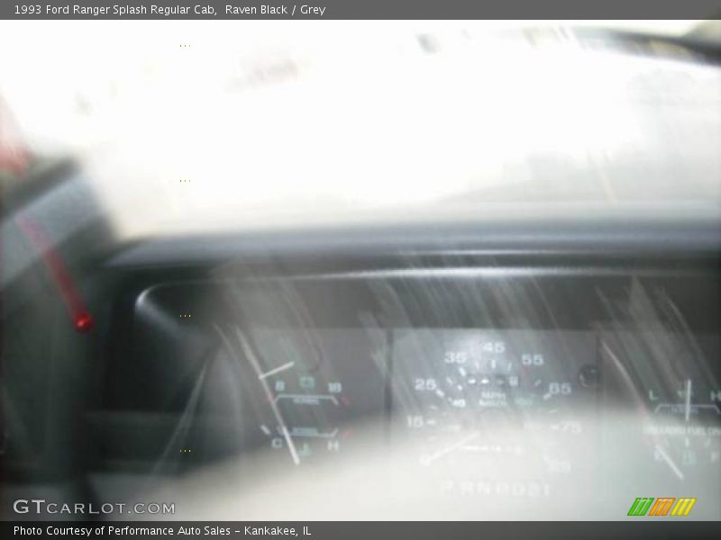 Raven Black / Grey 1993 Ford Ranger Splash Regular Cab