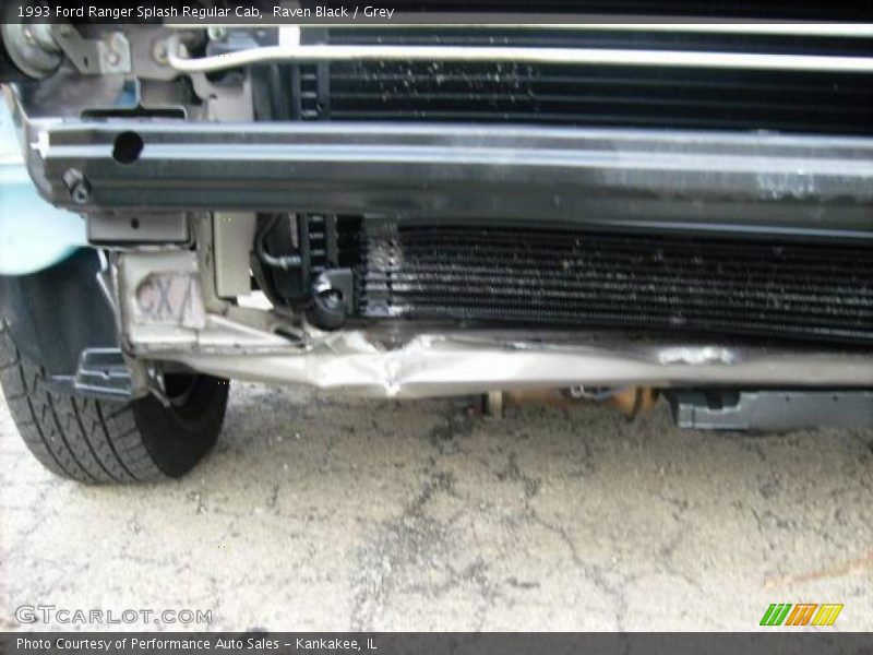 Raven Black / Grey 1993 Ford Ranger Splash Regular Cab