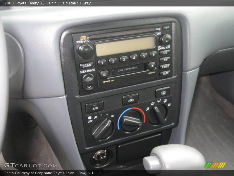 Sailfin Blue Metallic / Gray 2000 Toyota Camry LE