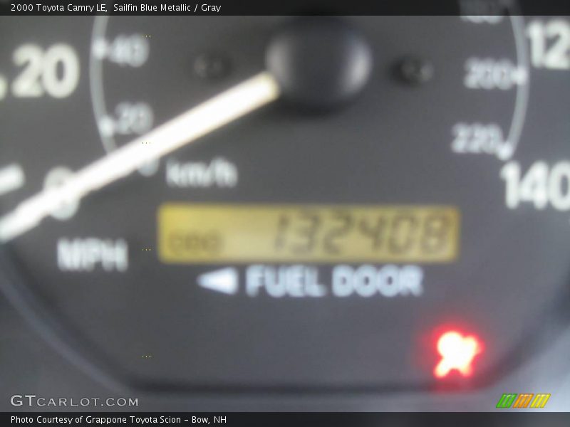 Sailfin Blue Metallic / Gray 2000 Toyota Camry LE