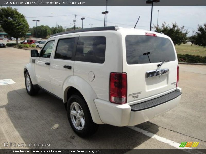 Stone White / Dark Slate Gray 2010 Dodge Nitro SXT