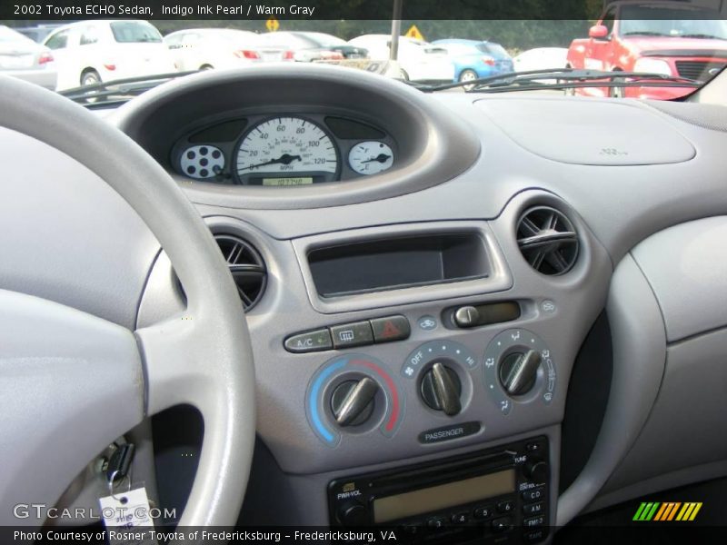 Indigo Ink Pearl / Warm Gray 2002 Toyota ECHO Sedan