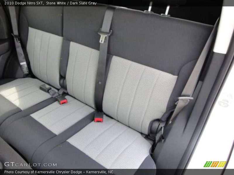 Stone White / Dark Slate Gray 2010 Dodge Nitro SXT