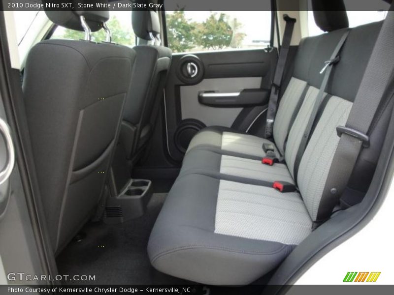 Stone White / Dark Slate Gray 2010 Dodge Nitro SXT