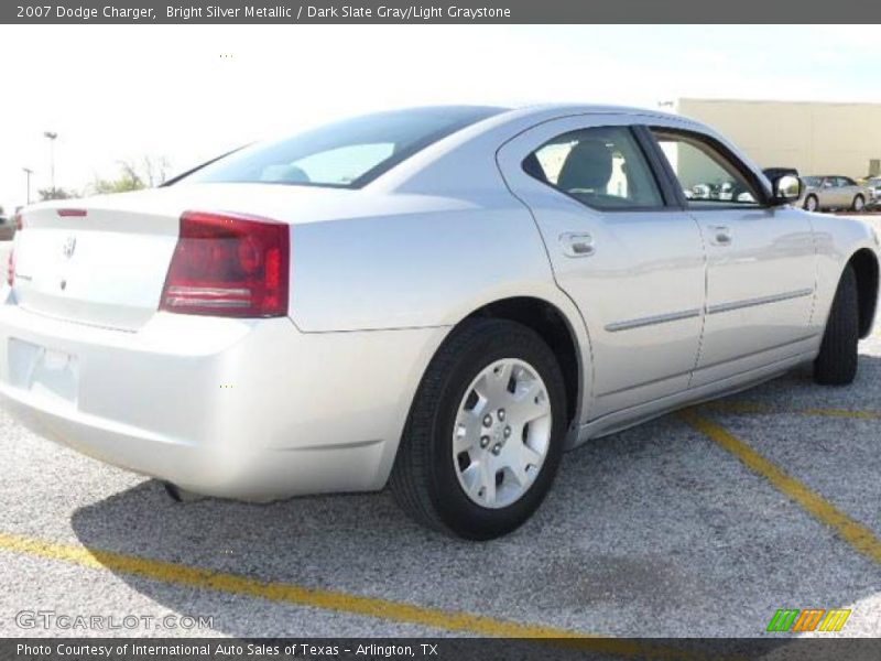 Bright Silver Metallic / Dark Slate Gray/Light Graystone 2007 Dodge Charger