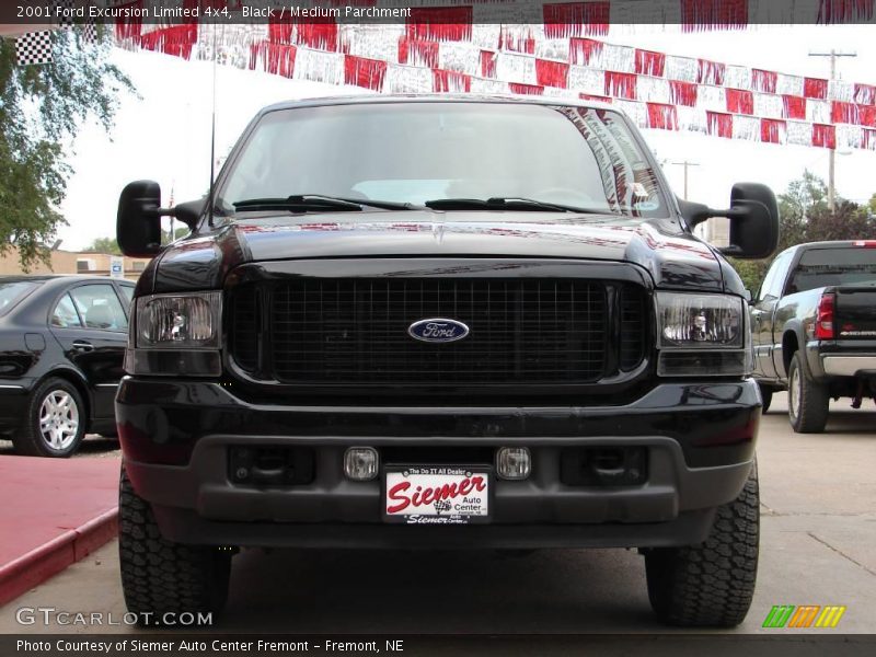 Black / Medium Parchment 2001 Ford Excursion Limited 4x4