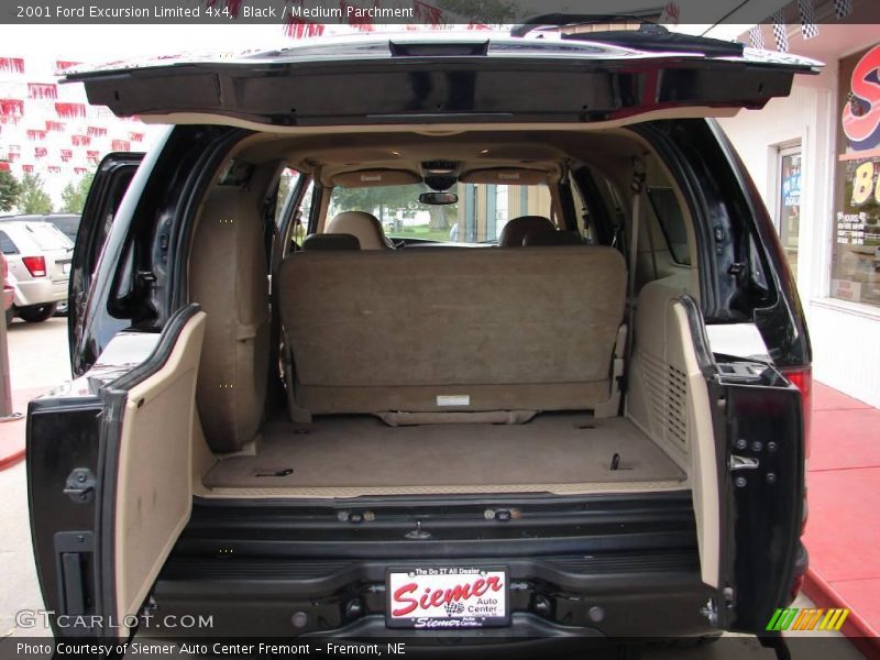 Black / Medium Parchment 2001 Ford Excursion Limited 4x4