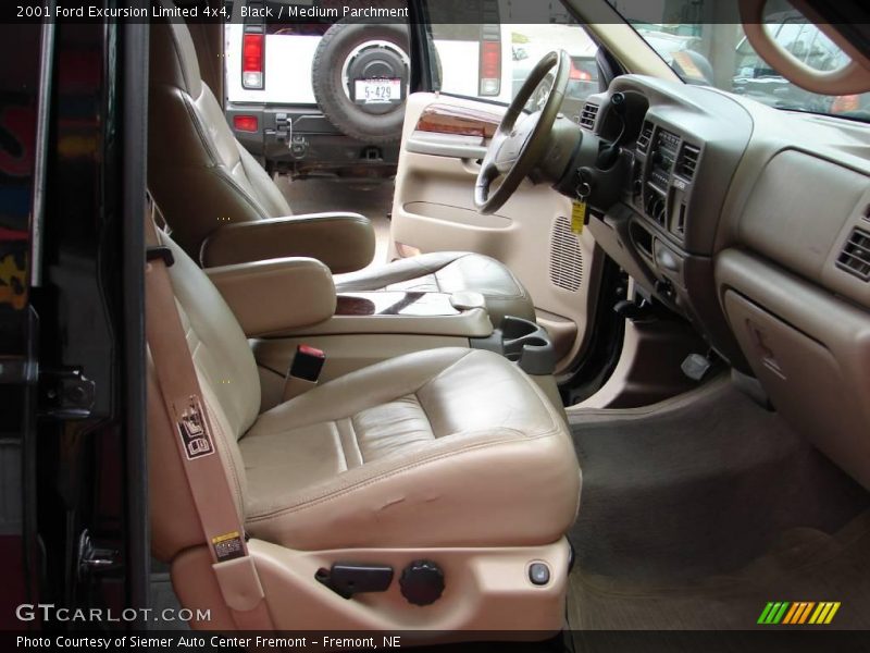 Black / Medium Parchment 2001 Ford Excursion Limited 4x4