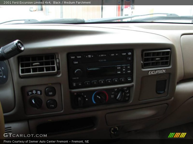 Black / Medium Parchment 2001 Ford Excursion Limited 4x4