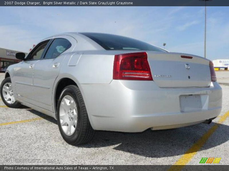 Bright Silver Metallic / Dark Slate Gray/Light Graystone 2007 Dodge Charger