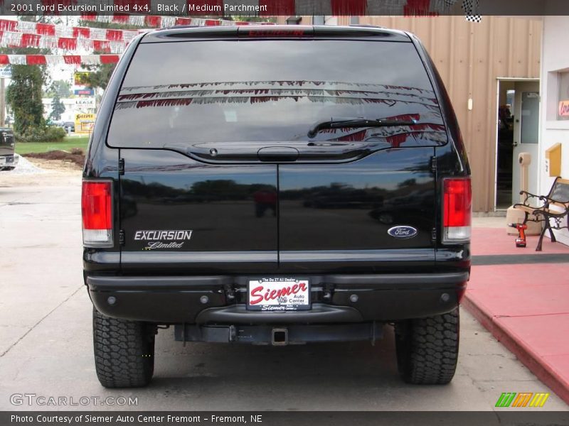 Black / Medium Parchment 2001 Ford Excursion Limited 4x4