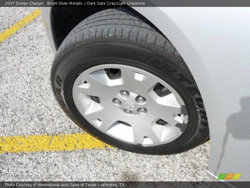 Bright Silver Metallic / Dark Slate Gray/Light Graystone 2007 Dodge Charger