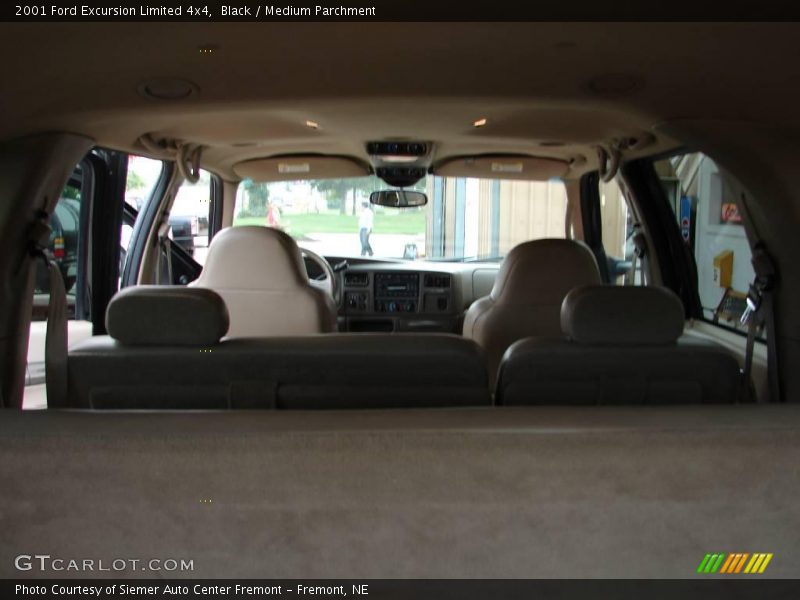 Black / Medium Parchment 2001 Ford Excursion Limited 4x4