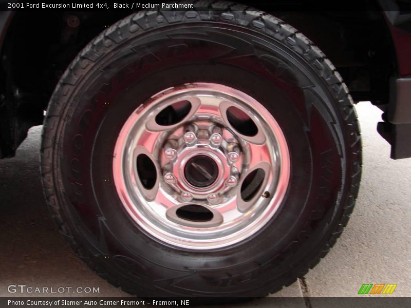 Black / Medium Parchment 2001 Ford Excursion Limited 4x4