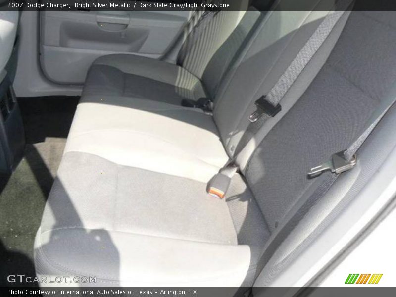 Bright Silver Metallic / Dark Slate Gray/Light Graystone 2007 Dodge Charger