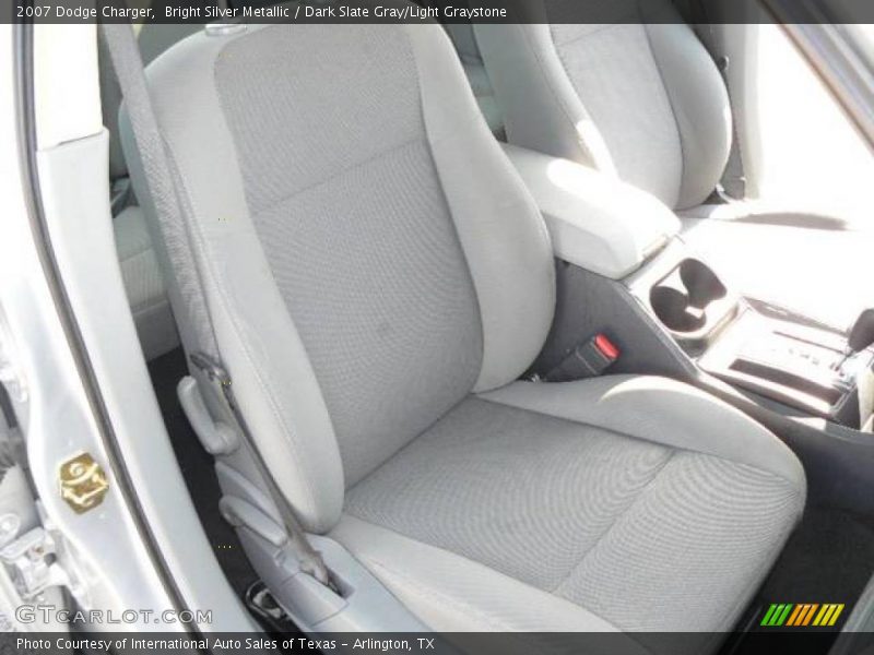 Bright Silver Metallic / Dark Slate Gray/Light Graystone 2007 Dodge Charger