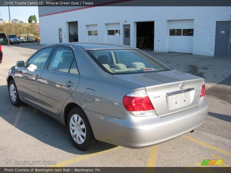 Mineral Green Opal / Taupe 2006 Toyota Camry LE