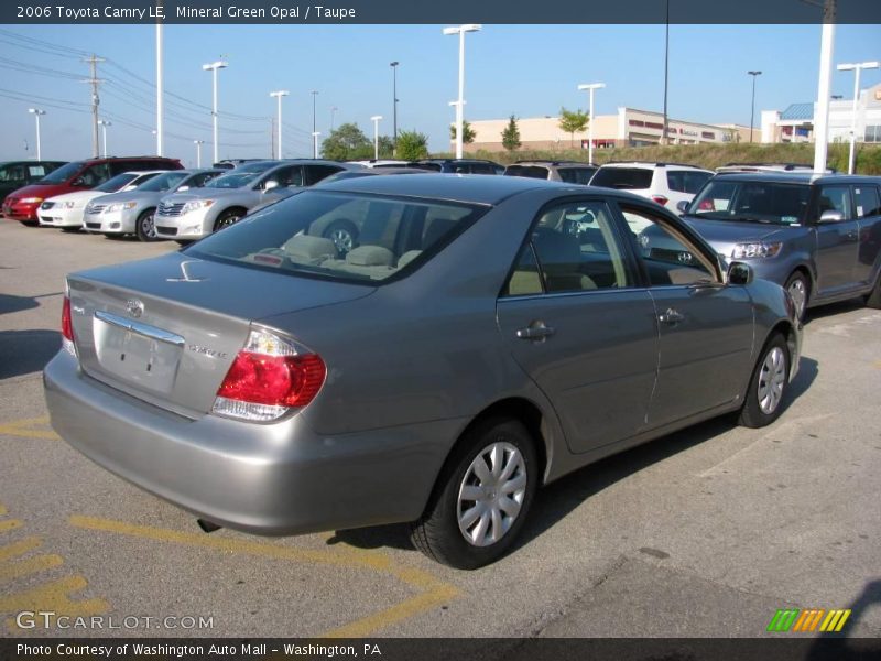 Mineral Green Opal / Taupe 2006 Toyota Camry LE