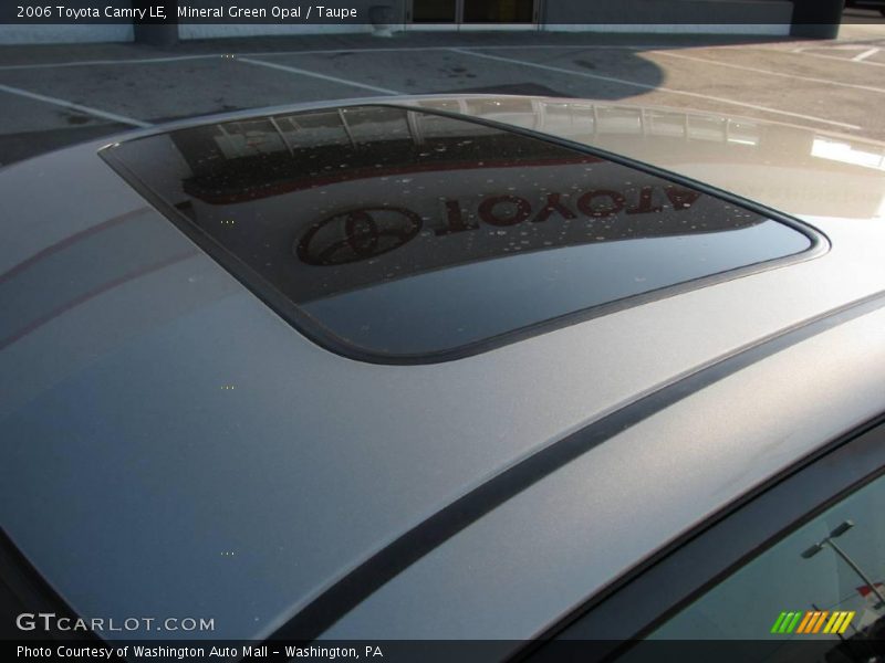 Mineral Green Opal / Taupe 2006 Toyota Camry LE