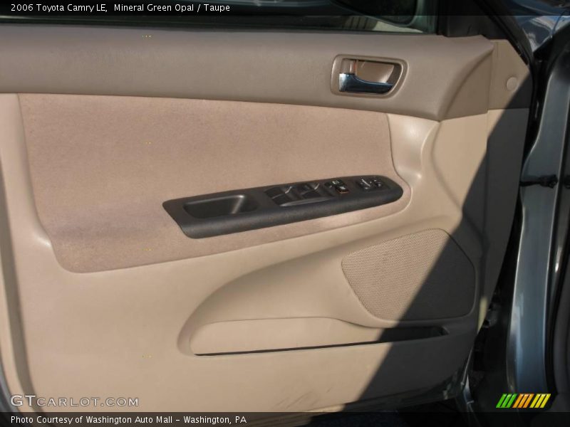 Mineral Green Opal / Taupe 2006 Toyota Camry LE