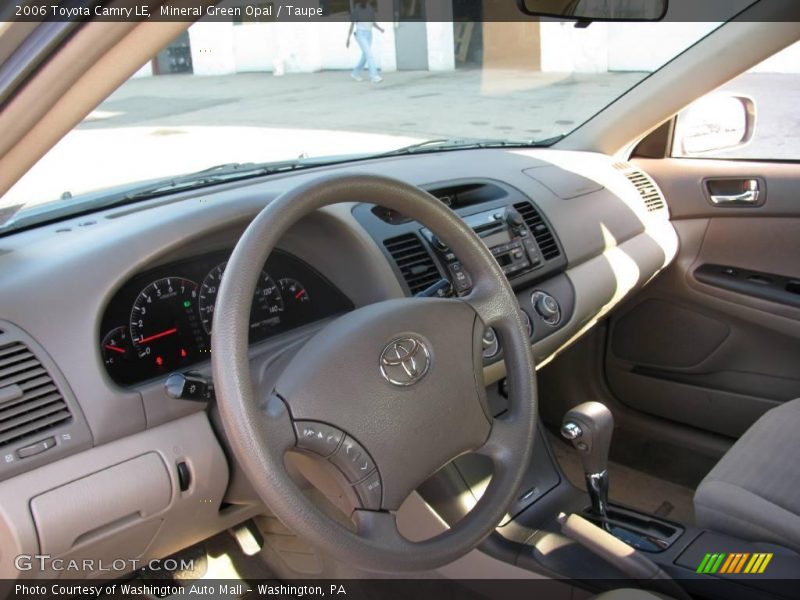 Mineral Green Opal / Taupe 2006 Toyota Camry LE
