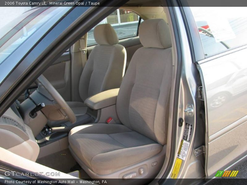 Mineral Green Opal / Taupe 2006 Toyota Camry LE