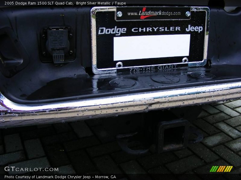 Bright Silver Metallic / Taupe 2005 Dodge Ram 1500 SLT Quad Cab