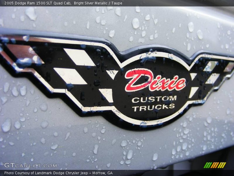 Bright Silver Metallic / Taupe 2005 Dodge Ram 1500 SLT Quad Cab