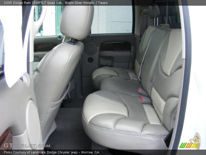 Bright Silver Metallic / Taupe 2005 Dodge Ram 1500 SLT Quad Cab
