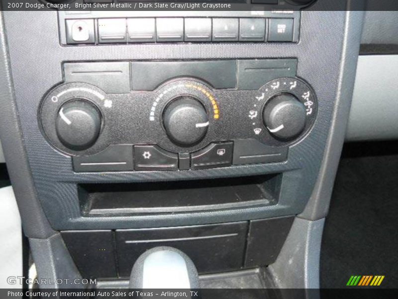 Bright Silver Metallic / Dark Slate Gray/Light Graystone 2007 Dodge Charger