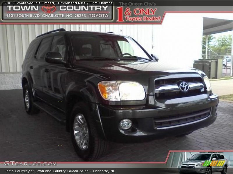 Timberland Mica / Light Charcoal 2006 Toyota Sequoia Limited