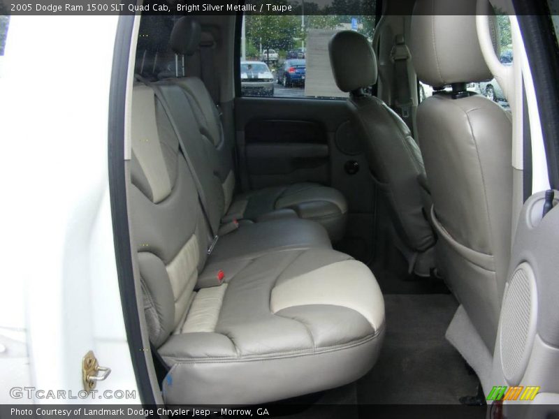 Bright Silver Metallic / Taupe 2005 Dodge Ram 1500 SLT Quad Cab