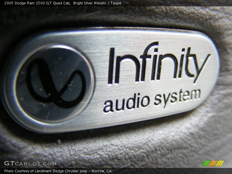 Bright Silver Metallic / Taupe 2005 Dodge Ram 1500 SLT Quad Cab