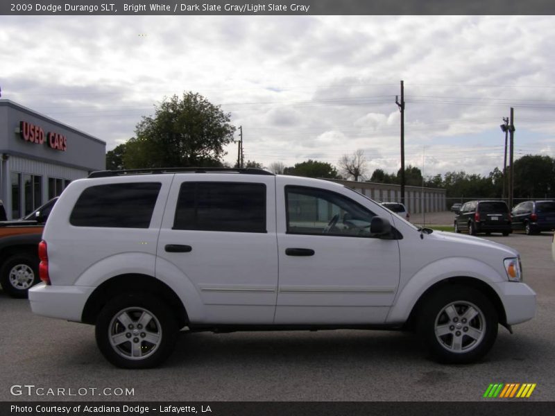 Bright White / Dark Slate Gray/Light Slate Gray 2009 Dodge Durango SLT